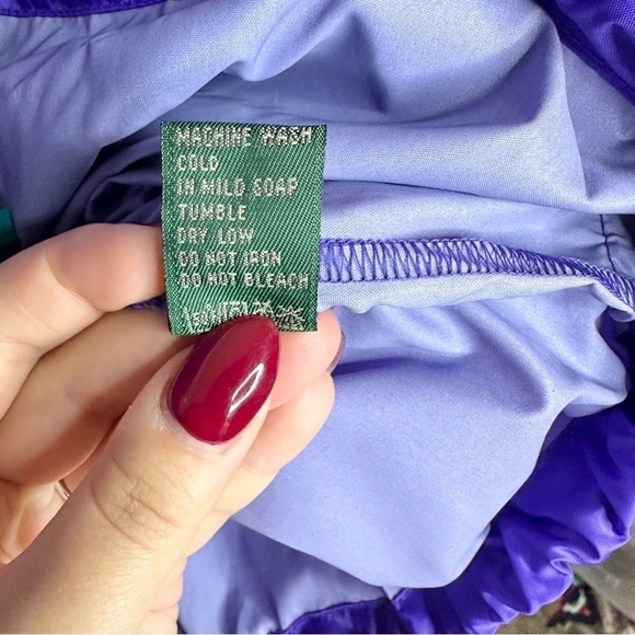 VINTAGE American Eagle 80s Zip Up Windbreaker Packable Hood Lightweight Mens XL - Picture 10 of 13